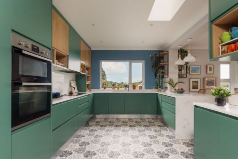 Green-contemporary-kitchen-design-by-AlenaCDesign